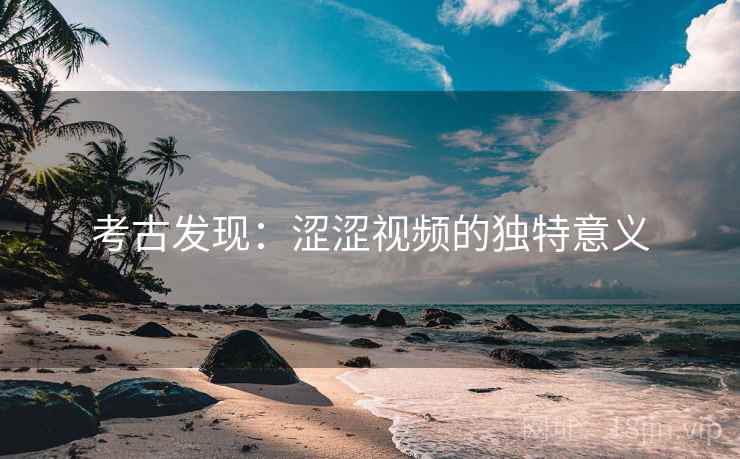 考古发现：涩涩视频的独特意义  第2张